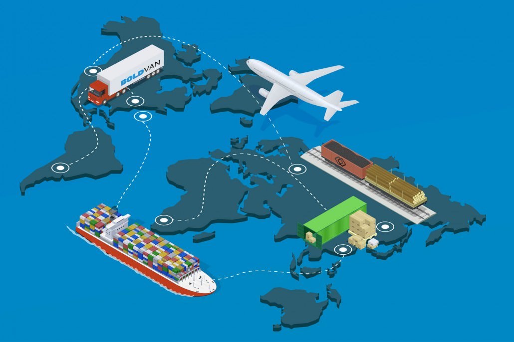 Movement of Goods via various Transportation Modes