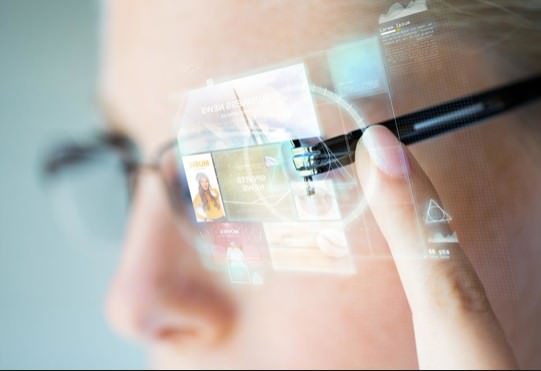 Smart glass in use