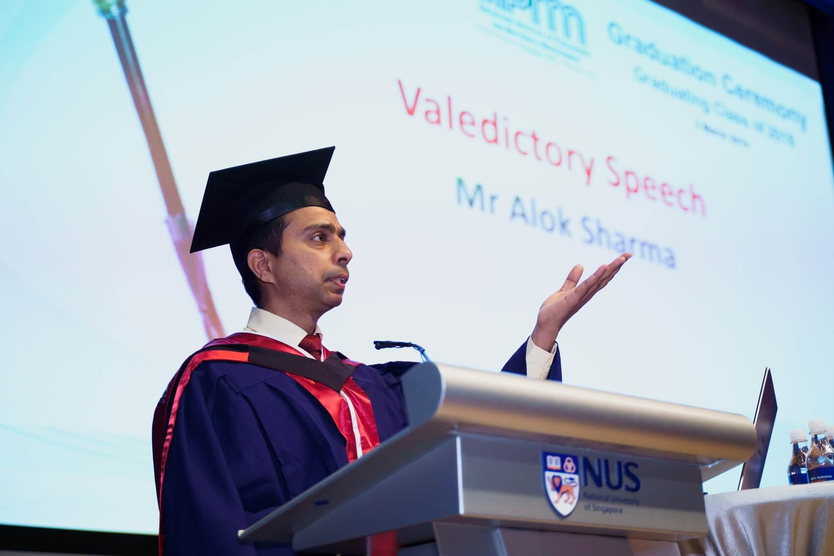 Valedictory Speech given during 2018 Graduation Ceremony by Mr. Alok Sharma