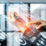 Futuristic Digital Procurement Concept