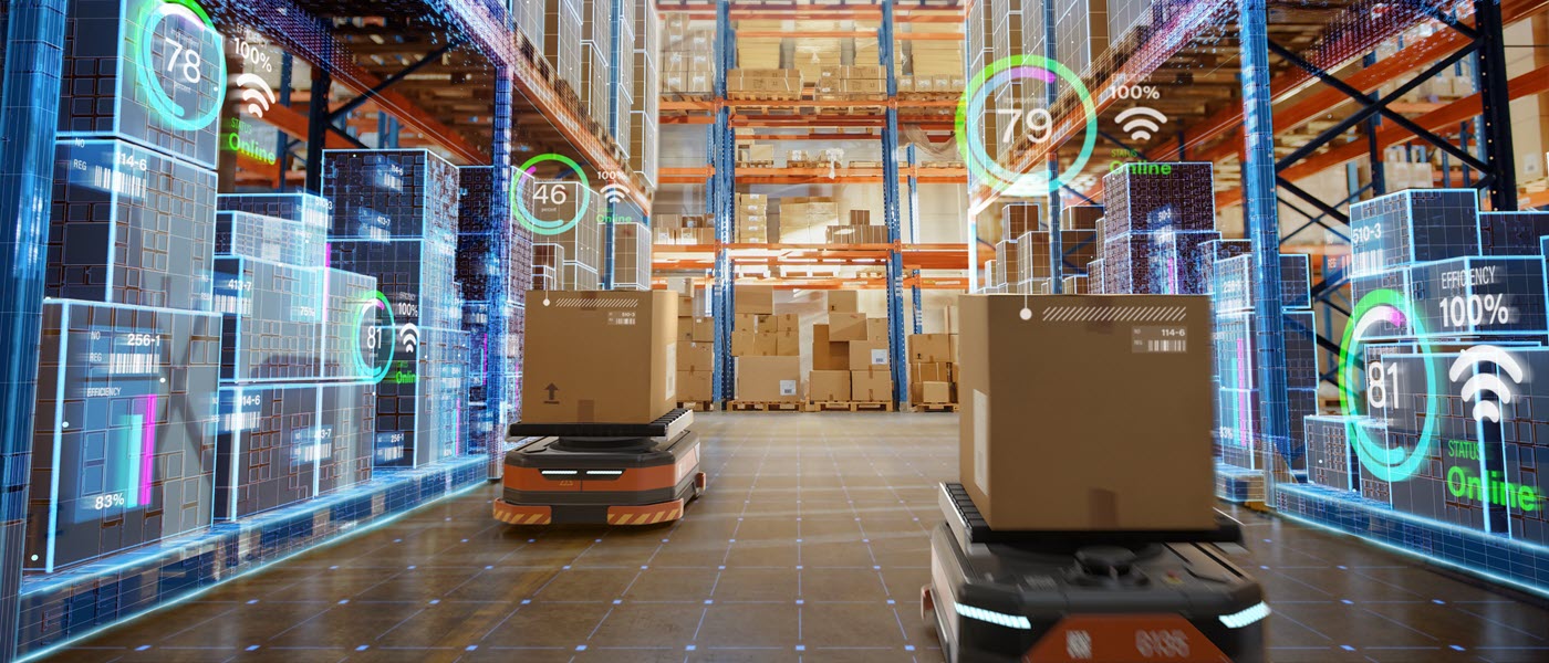 Managing Logistics and Supply Chain using Robotics AI Automation