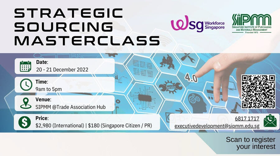 WSG Strategic Sourcing Masterclass