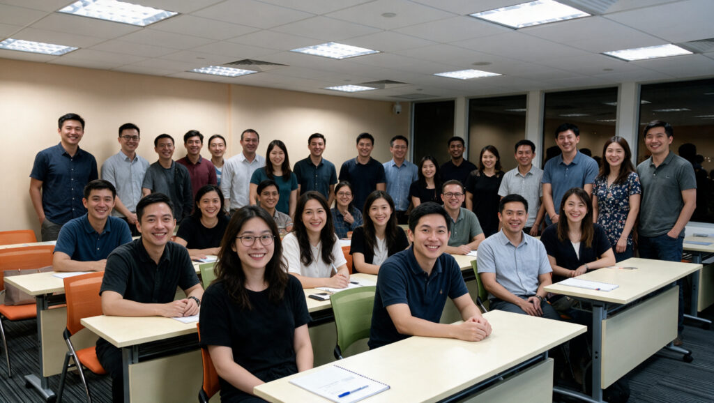 A Professional Education class cohort